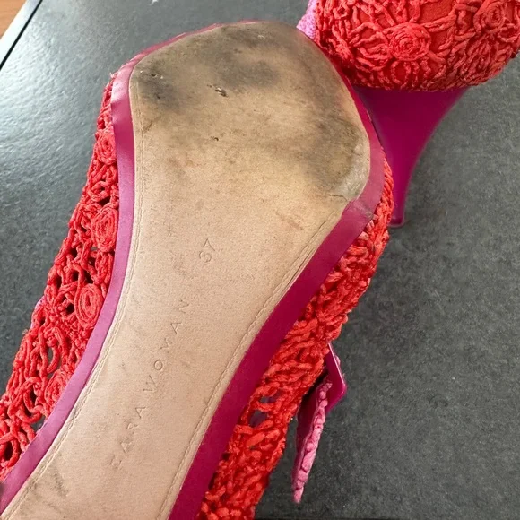 Zara colorful Pumps - Picture 4 of 4